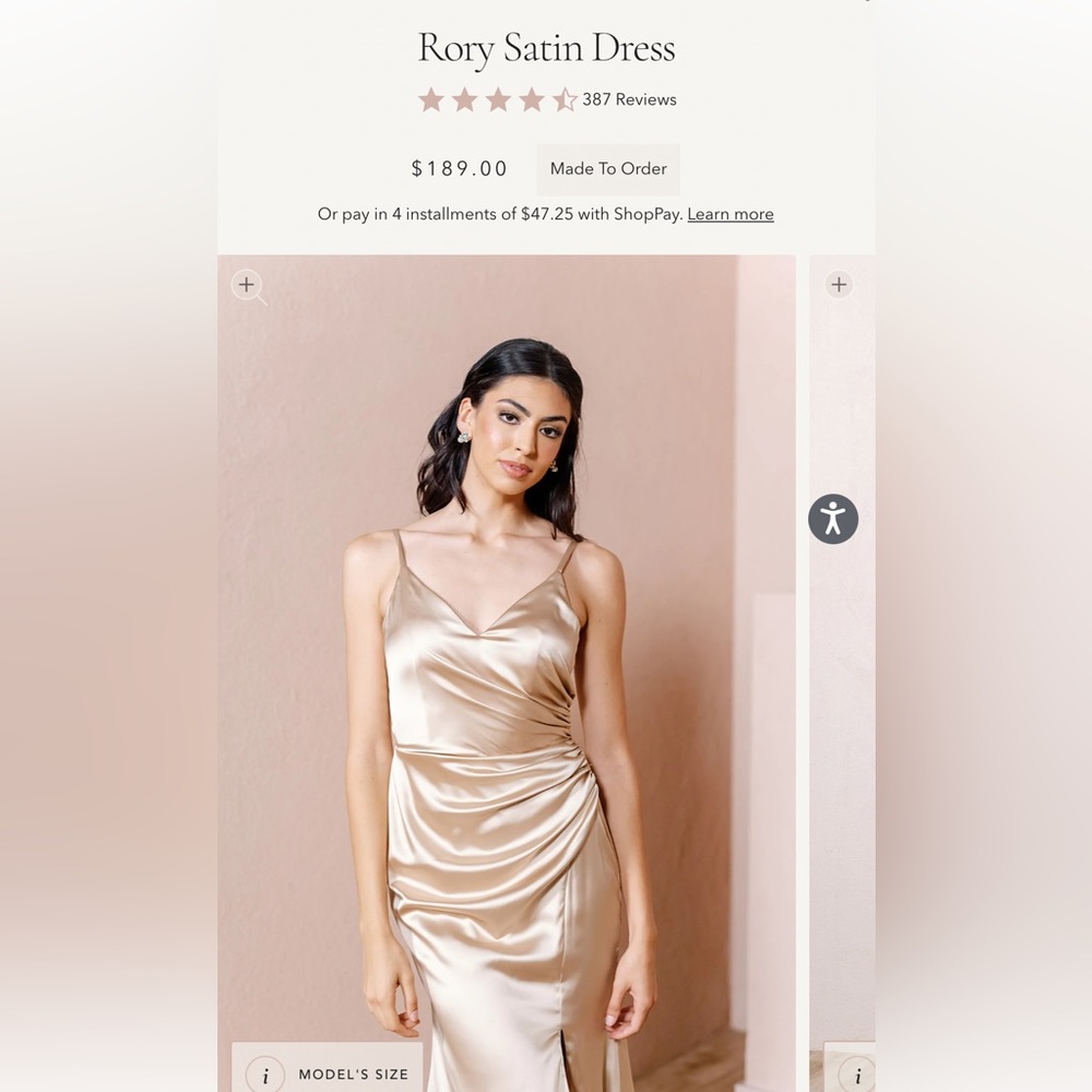 Revelry Bridesmaid Dress